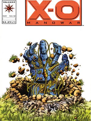 cover image of X-O Manowar (1992), Issue 10